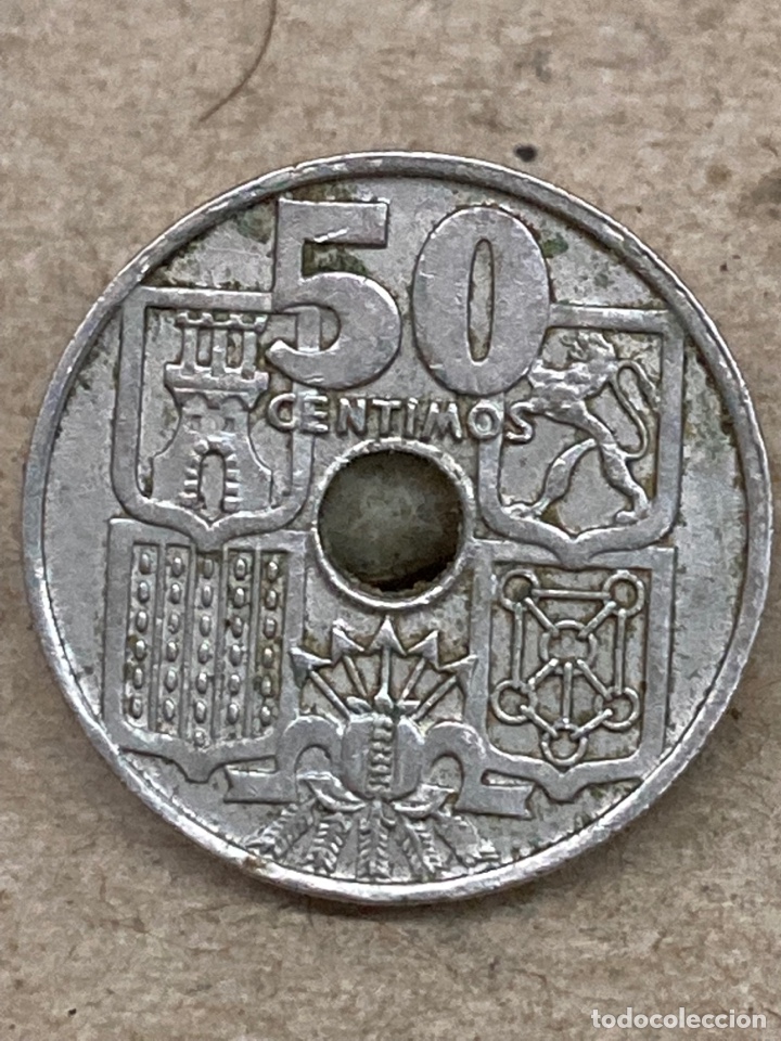 Monedas Franco: Moneda 50 c&eacute;ntimos 1963 - Foto 2