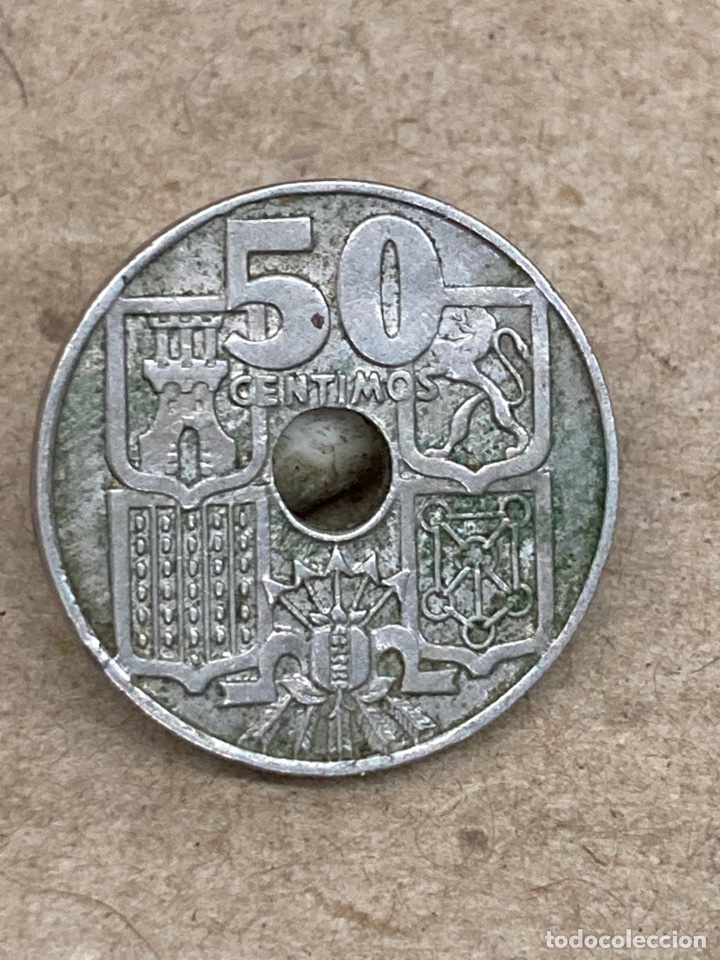 Monedas Franco: Moneda 50 c&eacute;ntimos 1963 - Foto 2