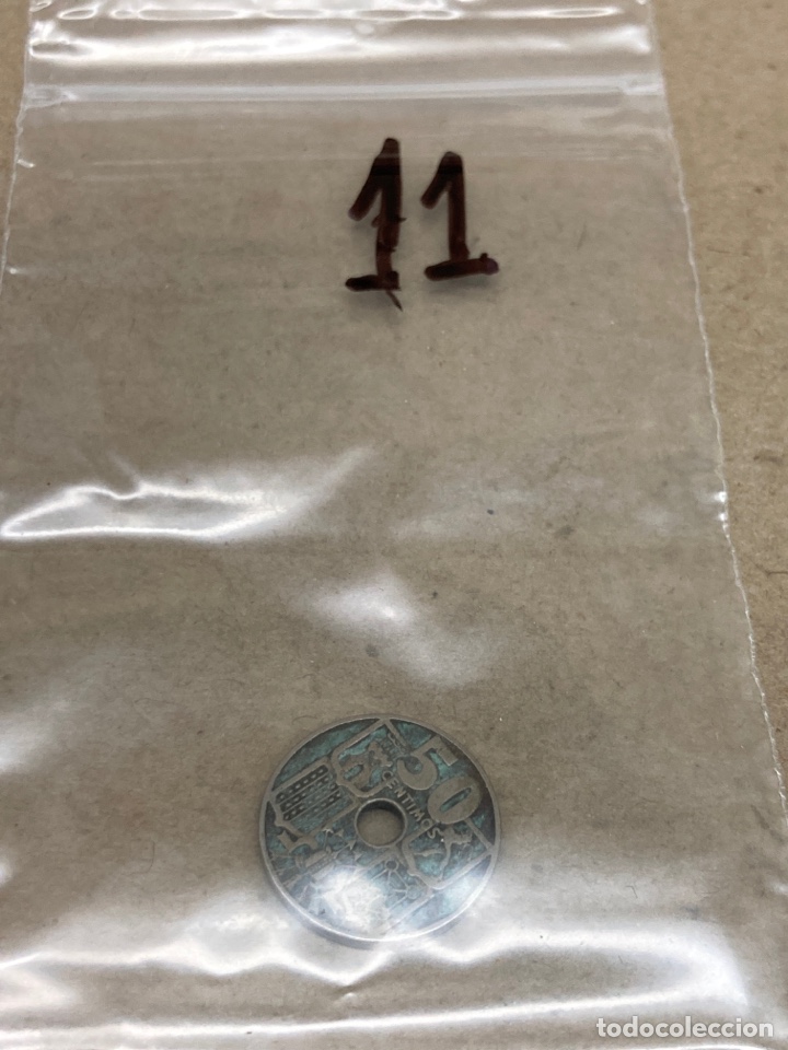 Monedas Franco: Moneda de 50 c&eacute;ntimos 1949 - Foto 3