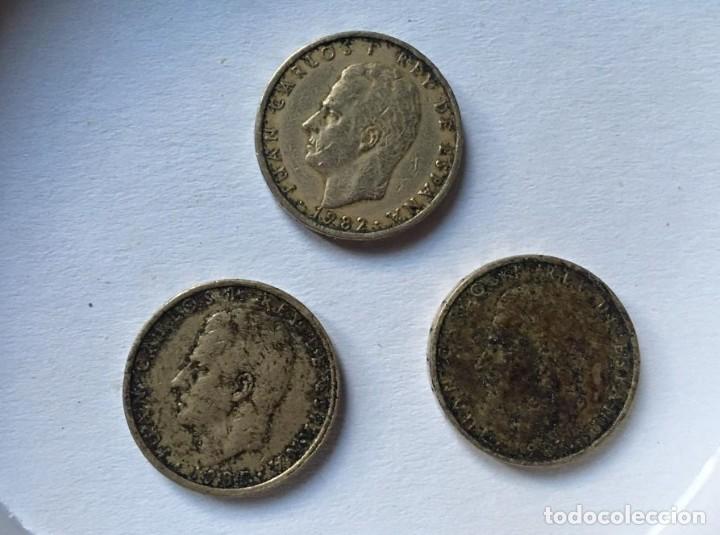 Monedas Franco: 3 monedas de 100 pesetas - Foto 2
