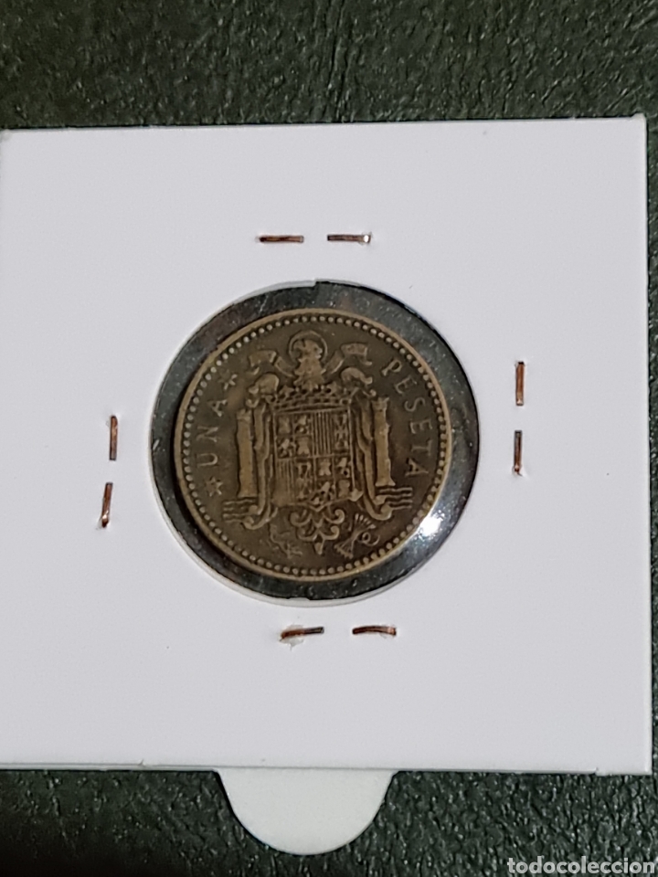Monedas Franco: 1 PESETA 1947 ( 48 ) - Foto 2