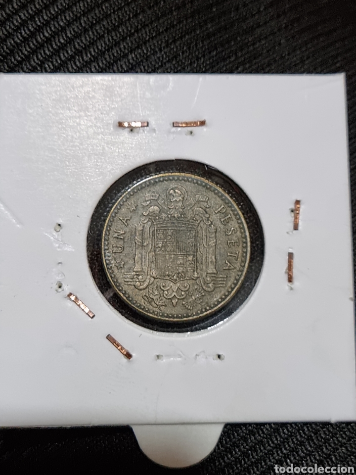 Monedas Franco: 1 PESETA 1947 (49) - Foto 2