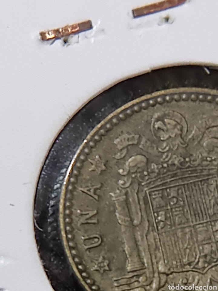 Monedas Franco: 1 PESETA 1947 (49) - Foto 3