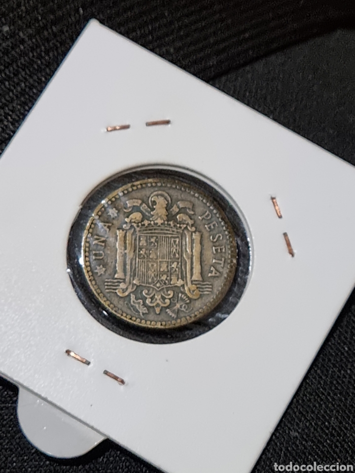 Monedas Franco: 1 PESETA 1947 (51) - Foto 2