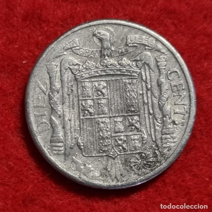 Monedas Franco: MONEDA 10 CENTIMOS 1940 MBC ORIGINAL C15 - Foto 2