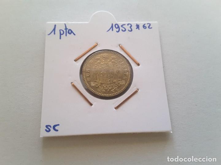 Monedas Franco: 1 peseta Estado Espa&ntilde;ol - Foto 1