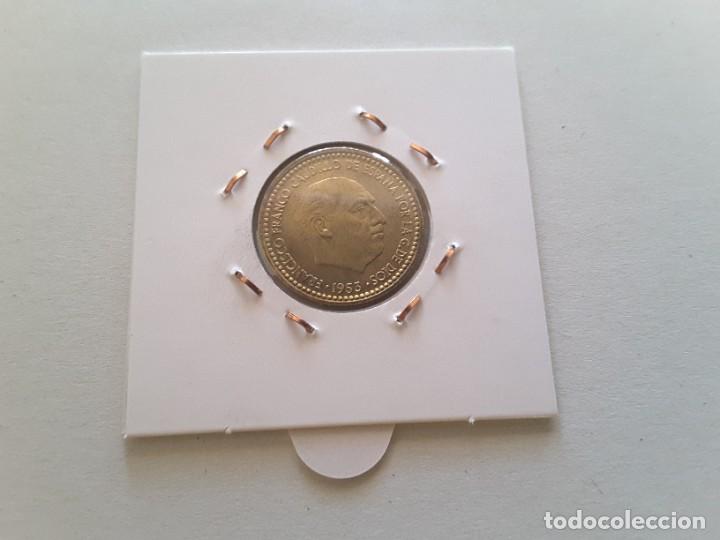 Monedas Franco: 1 peseta Estado Espa&ntilde;ol - Foto 2