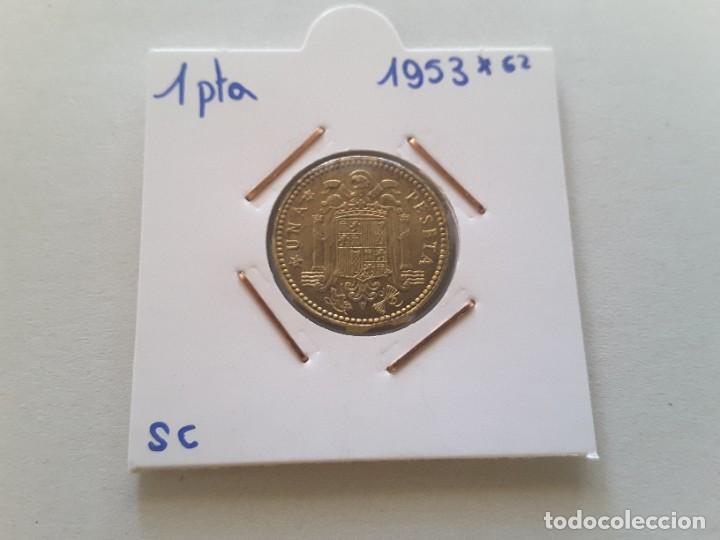 Monedas Franco: 1 peseta Estado Espa&ntilde;ol - Foto 1