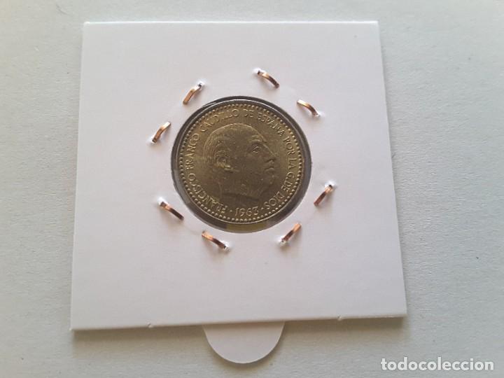 Monedas Franco: 1 peseta Estado Espa&ntilde;ol - Foto 2