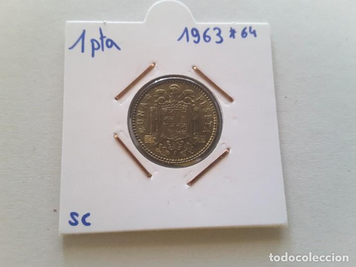 Monedas Franco: 1 peseta Estado Espa&ntilde;ol - Foto 1