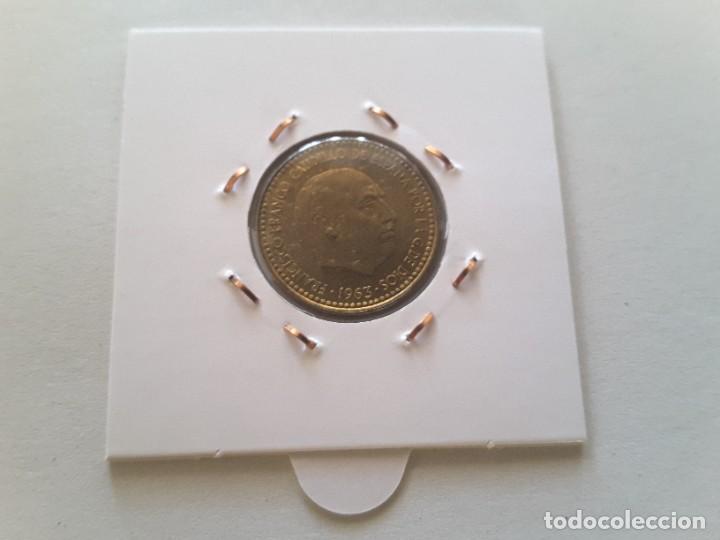 Monedas Franco: 1 peseta Estado Espa&ntilde;ol - Foto 2