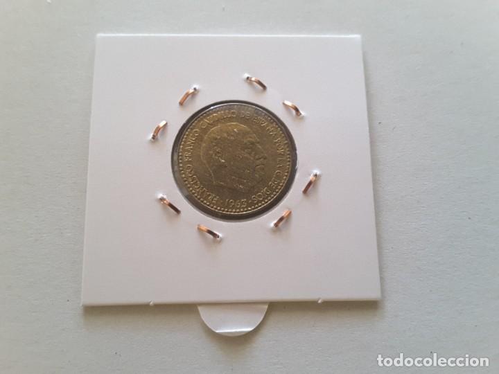 Monedas Franco: 1 peseta Estado Espa&ntilde;ol - Foto 2