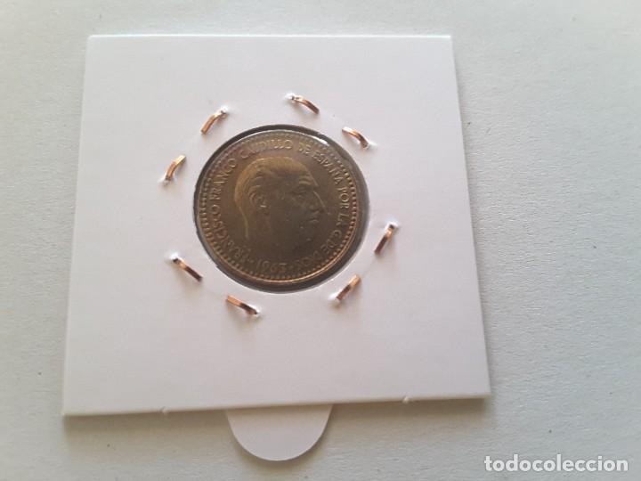 Monedas Franco: 1 peseta Estado Espa&ntilde;ol - Foto 2