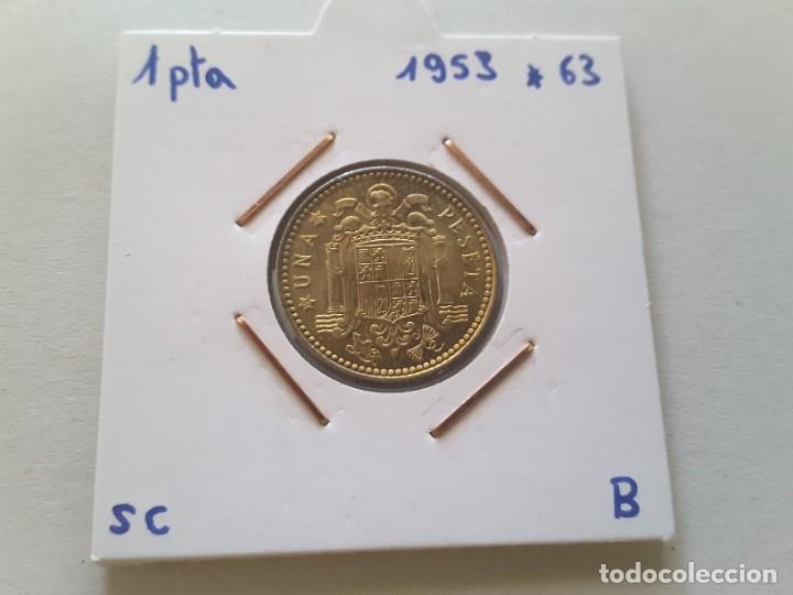Monedas Franco: 1 peseta Estado Espa&ntilde;ol - Foto 1