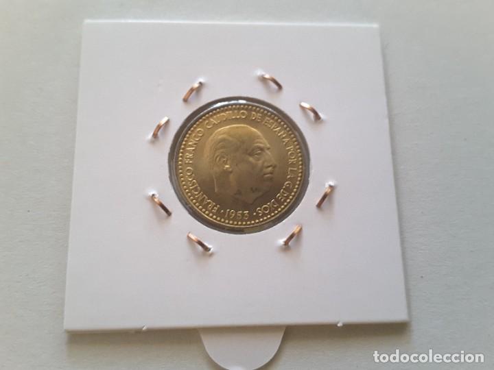 Monedas Franco: 1 peseta Estado Espa&ntilde;ol - Foto 2