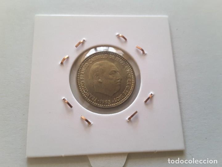 Monedas Franco: 1 peseta Estado Espa&ntilde;ol - Foto 2