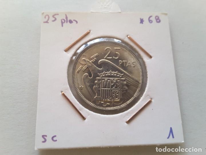 Monedas Franco: 25 pesetas Estado Espa&ntilde;ol - Foto 1