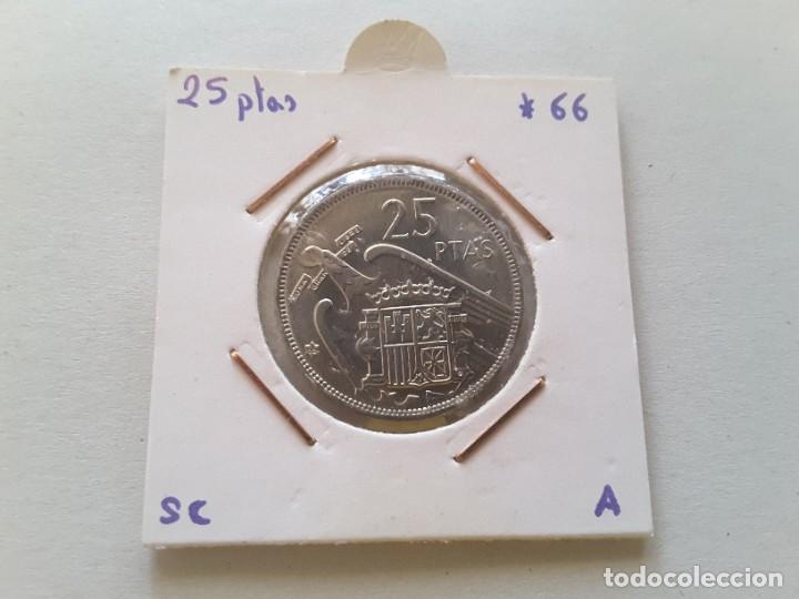 Monedas Franco: 25 pesetas Estado Espa&ntilde;ol - Foto 1