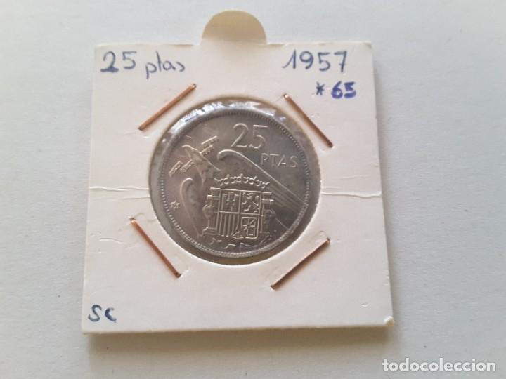 Monedas Franco: 25 pesetas Estado Espa&ntilde;ol - Foto 1