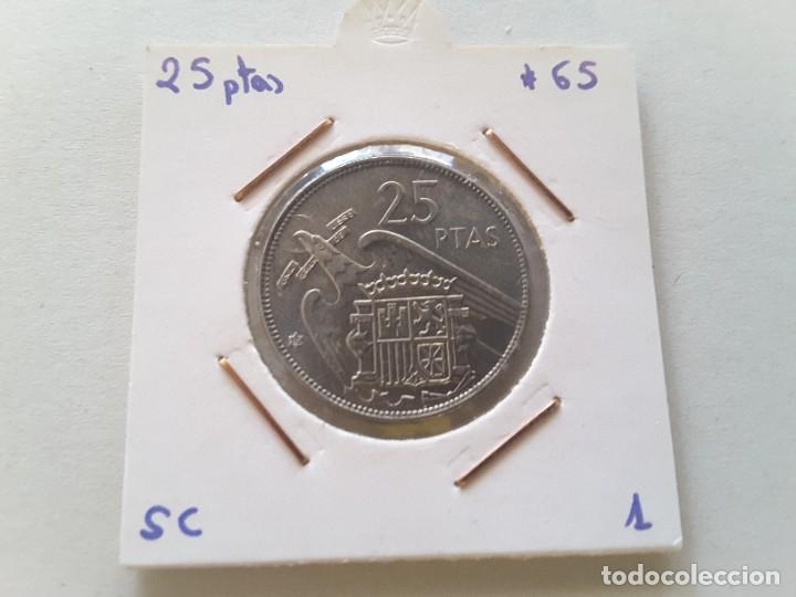 Monedas Franco: 25 pesetas Estado Espa&ntilde;ol - Foto 1