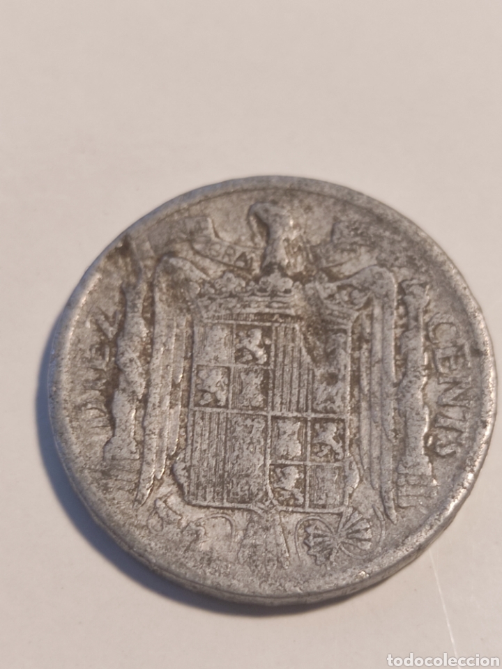 Monedas Franco: Moneda 10 c&egrave;ntimos 1941 - Foto 1