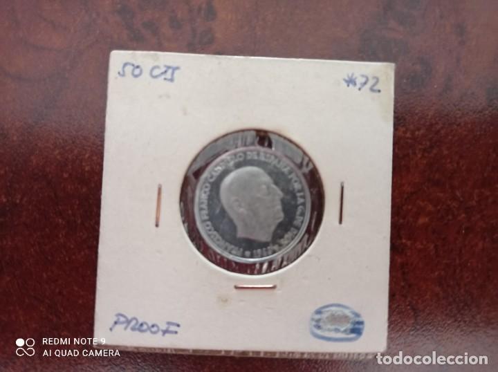 Monedas Franco: MONEDA 50 CENTIMOS PROOF 1966 *1972 - Foto 1
