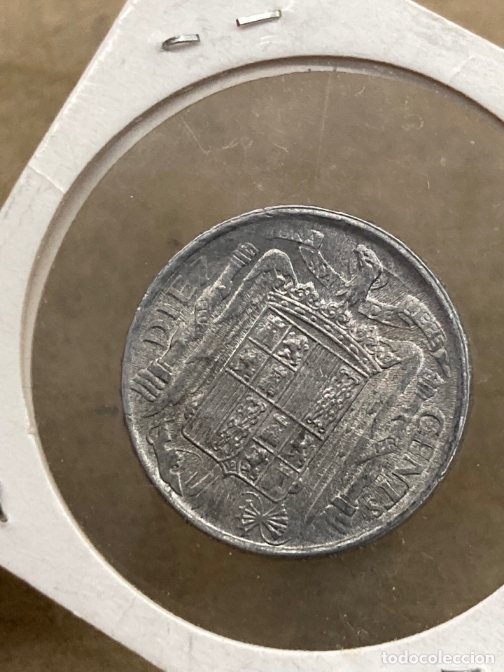 Monedas Franco: Moneda Diez Cents 1945 - Foto 2