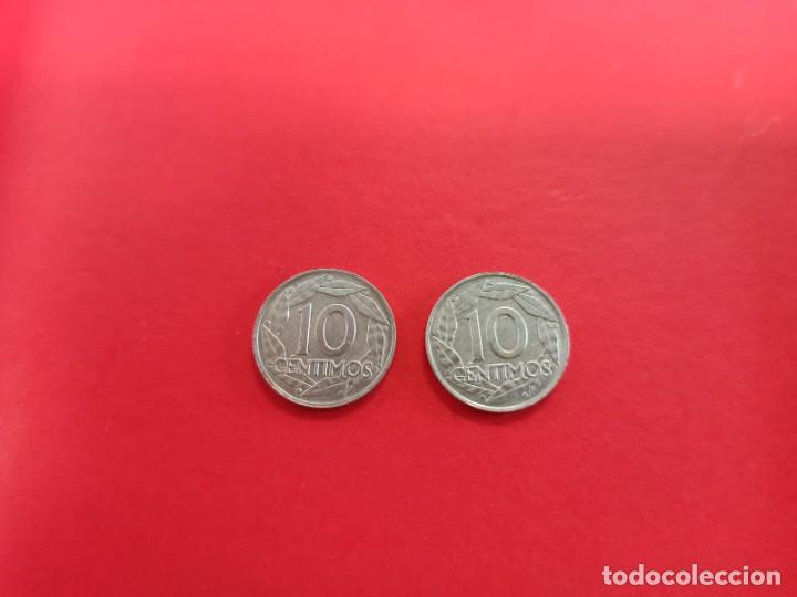 Monedas Franco: 2 monedas de 10 centimos 1959 - Foto 1