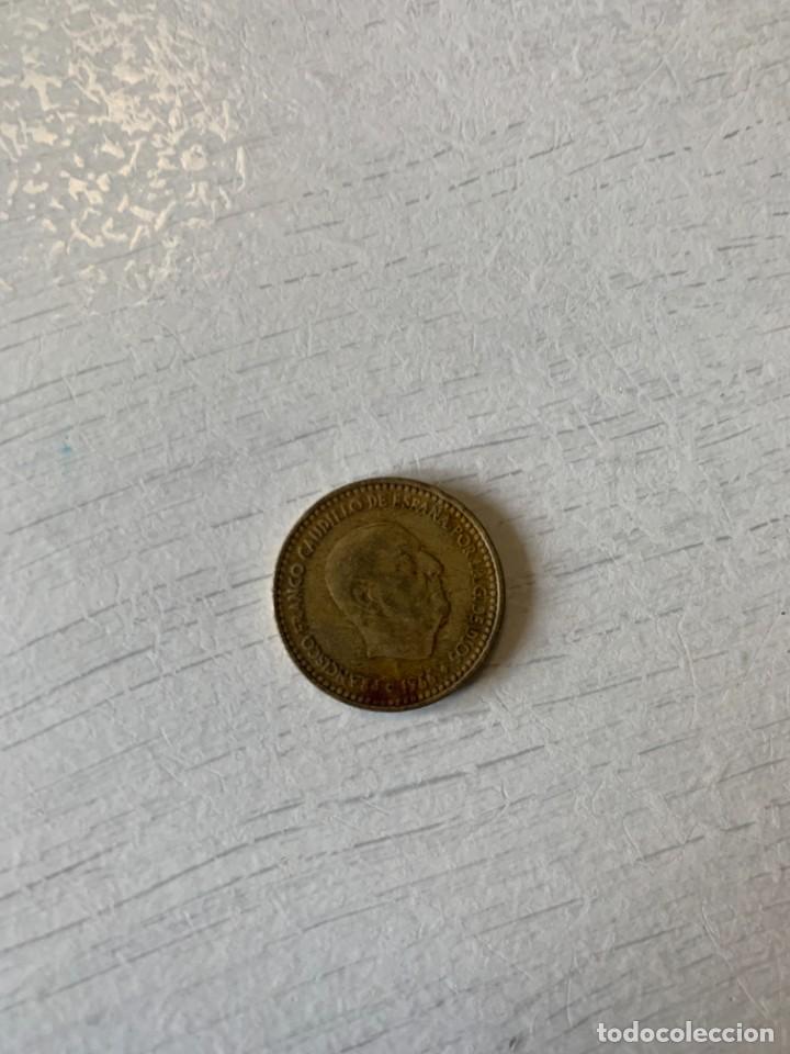 Monedas Franco: Moneda 1 Peseta 1966 - Foto 2