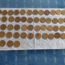 Monnaies Franco: LOTE 52 MONEDAS DE 1 PESETA DE FRANCO 1966 ESTRELLA * 75. Lote 348806396