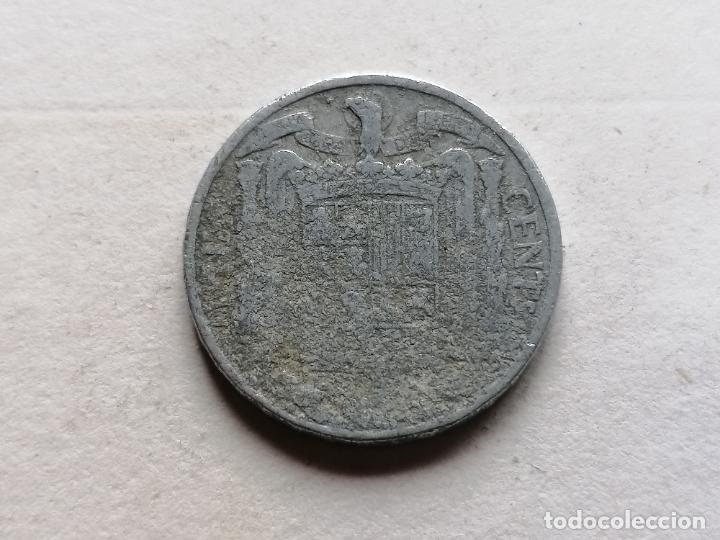 Monedas Franco: MONEDA DIEZ CENTIMOS, 1945 - Foto 2