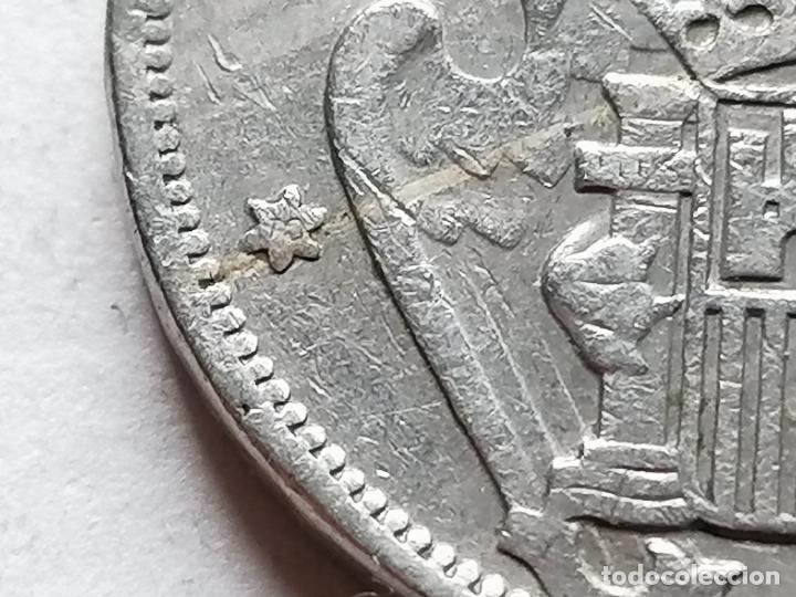 Monedas Franco: MONEDA 25 PTAS, 1957, ESTRELLA 70 - Foto 3