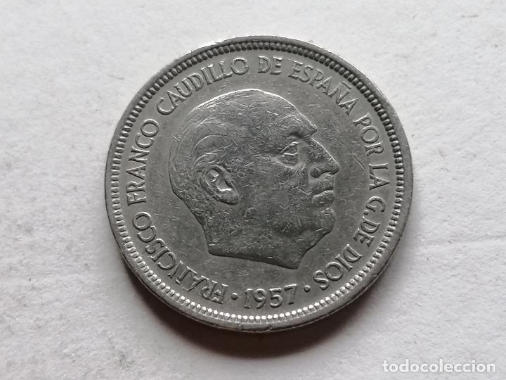 Monedas Franco: MONEDA 5 PTAS, 1957, ESTRELLA 69 - Foto 1