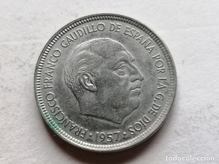 Monedas Franco: MONEDA 5 PTAS, 1957, ESTRELLA 75 - Foto 1