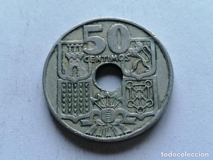 Monedas Franco: MONEDA 50 CENTIMOS 1949 - Foto 1