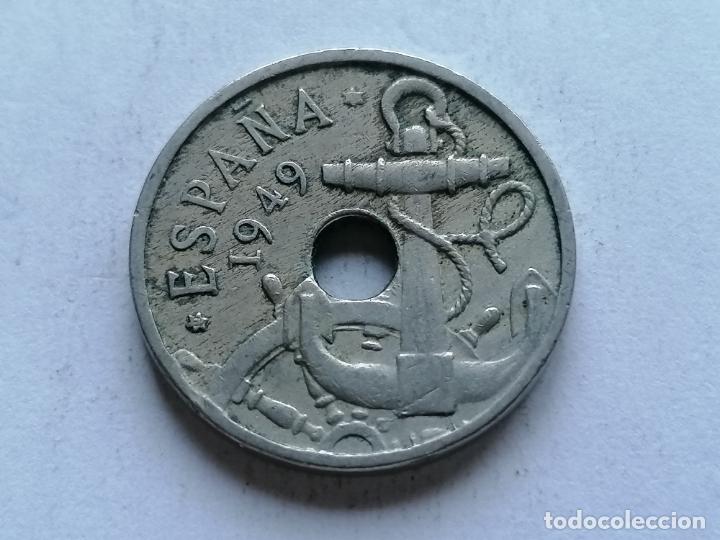 Monedas Franco: MONEDA 50 CENTIMOS 1949 - Foto 2