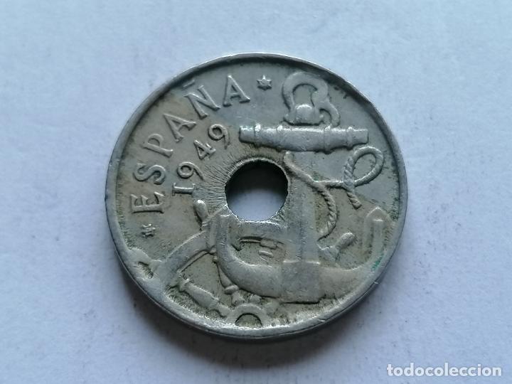 Monedas Franco: MONEDA 50 CENTIMOS 1949 - Foto 2