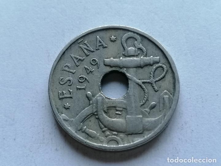 Monedas Franco: MONEDA 50 CENTIMOS 1949 - Foto 2