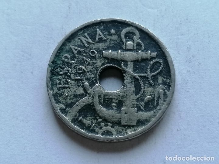 Monedas Franco: MONEDA 50 CENTIMOS 1949 - Foto 2