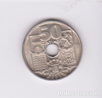 Monedas Franco: MONEDAS - ESTADO ESPA&Ntilde;OL - 50 C&Eacute;NTIMOS 1949/54 - PG-252 (SC) - Foto 2