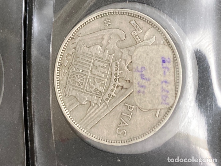 Monedas Franco: 20 monedas de 25 ptas 1957 E58 sin Circular - Foto 2