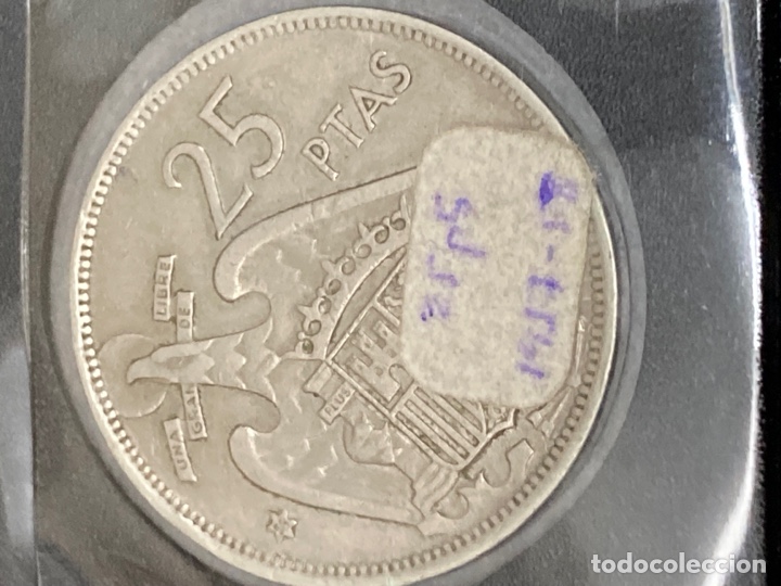 Monedas Franco: 20 monedas de 25 ptas 1957 E58 sin Circular - Foto 6