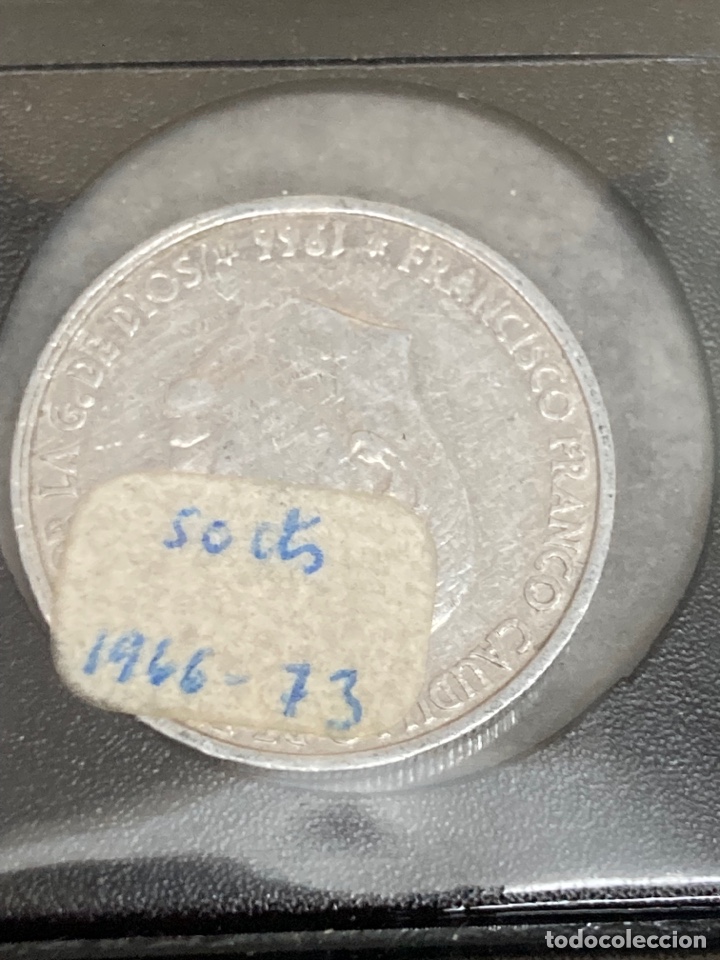 Monedas Franco: 29 monedas 50 c&eacute;ntimos 1966 E73 y E72 E69 - Foto 2