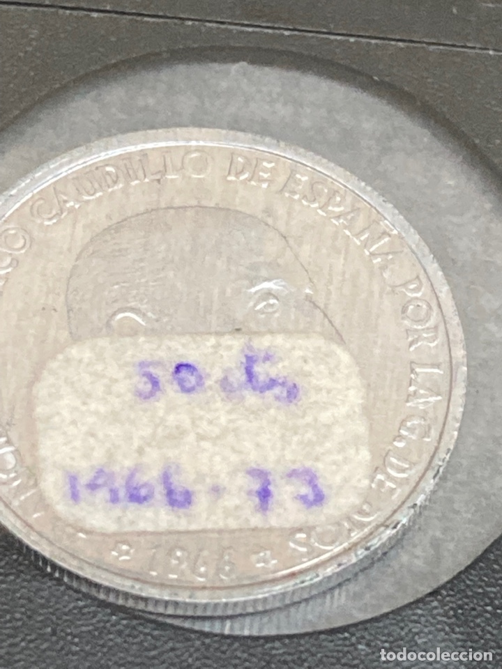 Monedas Franco: 29 monedas 50 c&eacute;ntimos 1966 E73 y E72 E69 - Foto 3
