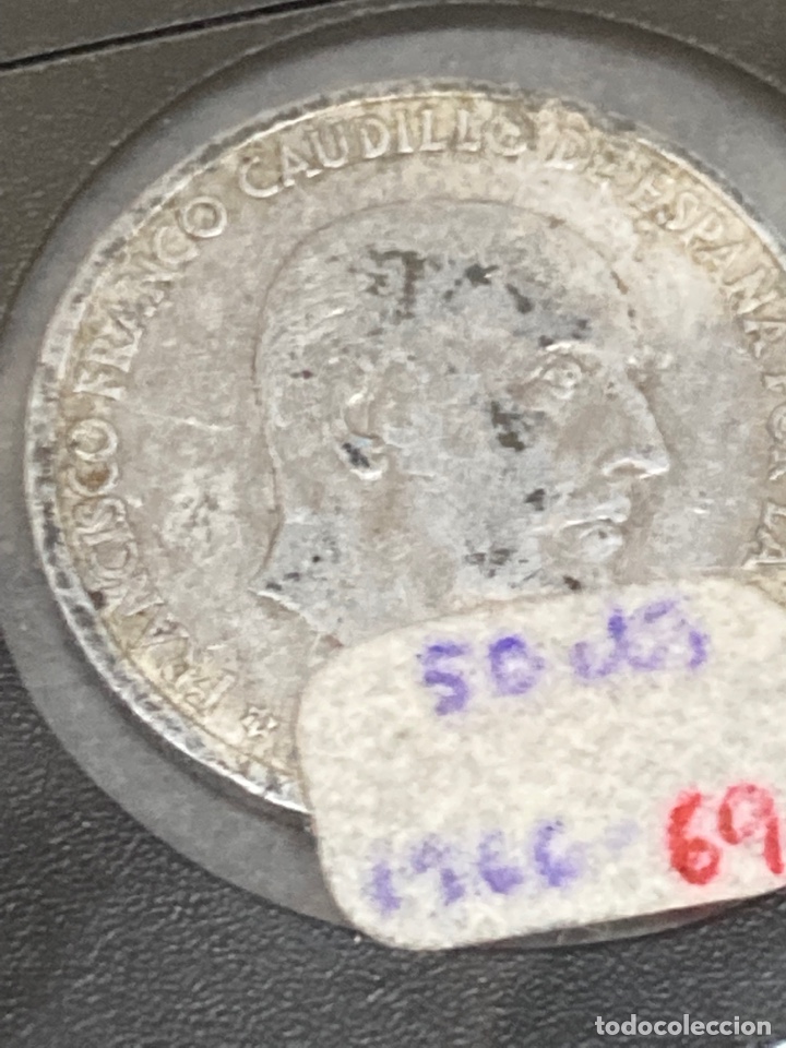 Monedas Franco: 29 monedas 50 c&eacute;ntimos 1966 E73 y E72 E69 - Foto 4