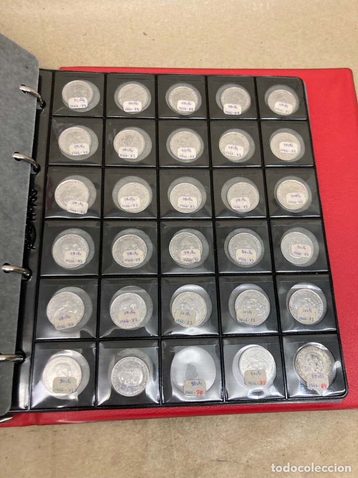 Monedas Franco: 29 monedas 50 c&eacute;ntimos 1966 E73 y E72 E69 - Foto 1