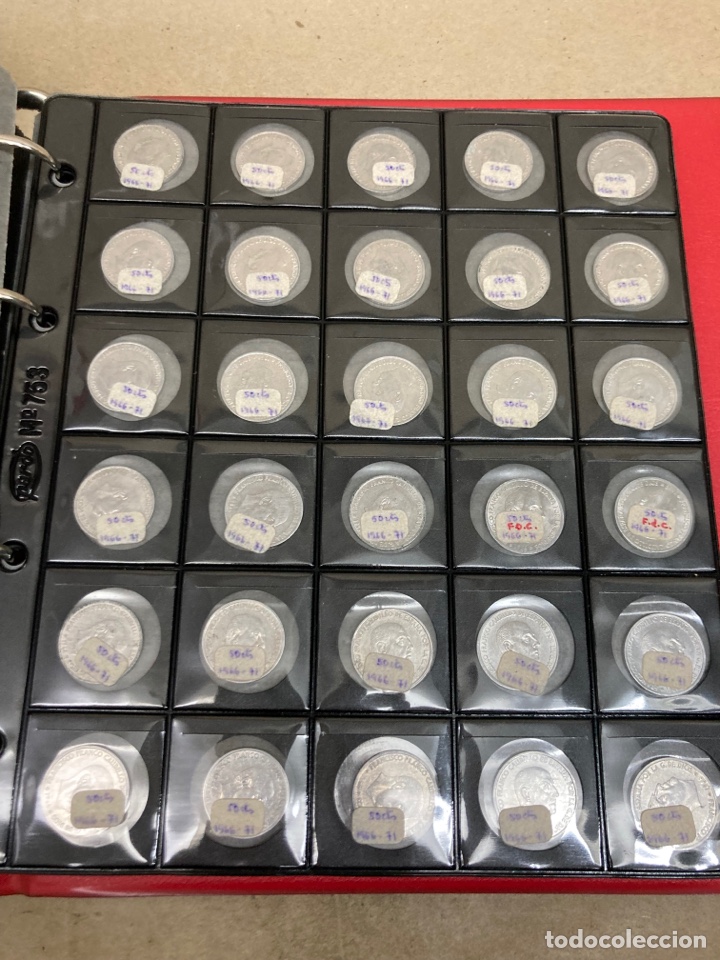 Monedas Franco: 30 monedas de 50 c&eacute;ntimos 1966 E71 - Foto 1