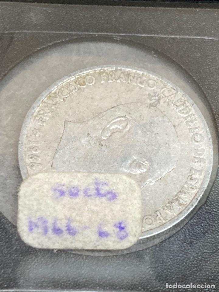Monedas Franco: 30 monedas 50 c&eacute;ntimos 1966 E68 - Foto 4