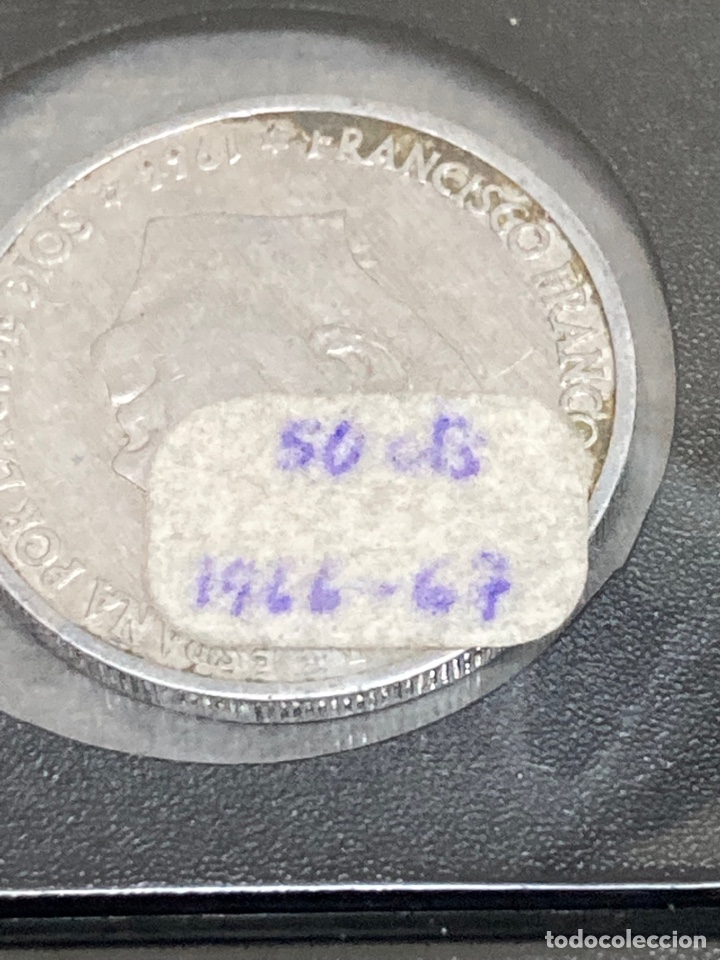 Monedas Franco: 30 monedas 50 c&eacute;ntimos 1966 E67 - Foto 2