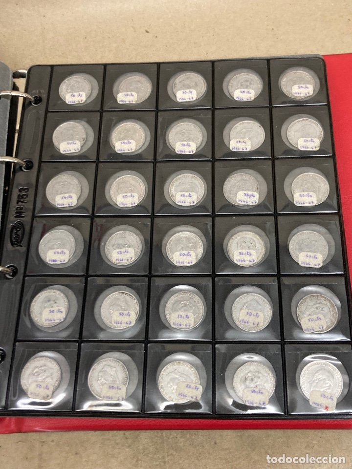 Monedas Franco: 30 monedas 50 c&eacute;ntimos 1966 E67 - Foto 1